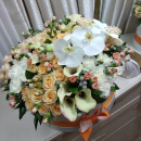 Каллы с гвоздиками в миксе от 81 шт. Каллы с гвоздиками в миксе от 81 шт.