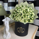 Белые кустовые розы от 9 шт. Белые кустовые розы от 9 шт.