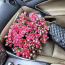 Розовые кустовые розы от 9 шт. Розовые кустовые розы от 9 шт.