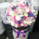 Микс орхидей с розами от 51 шт. Микс орхидей с розами от 51 шт.