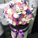 Микс орхидей с розами от 51 шт. Микс орхидей с розами от 51 шт.