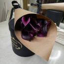 Букет черных калл от 9 шт. Букет черных калл от 9 шт.