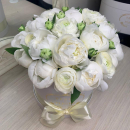 Микс из пионов и ранункулюсов - 19 шт. Микс из пионов и ранункулюсов - 19 шт.