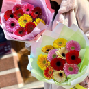 9 гербер коллегам от 5 букетов 9 гербер коллегам от 5 букетов