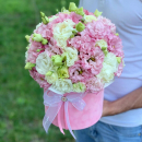 29 нежных эустом в коробке 29 нежных эустом в коробке