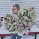 Альстромерии с гипсофилами - 101 шт. Альстромерии с гипсофилами - 101 шт.