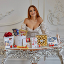 Набор конфет в прозрачной упаковке - Ferrero Rocher Набор конфет в прозрачной упаковке - Ferrero Rocher