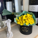 19 желтых калл в букете 19 желтых калл в букете