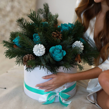 Новогодний букет от 25 шт.