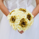 Свадебный букет "Jasmine" - 19 шт. Свадебный букет "Jasmine" - 19 шт.