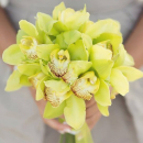 Свадебный букет из орхидей - 15 шт. Свадебный букет из орхидей - 15 шт.