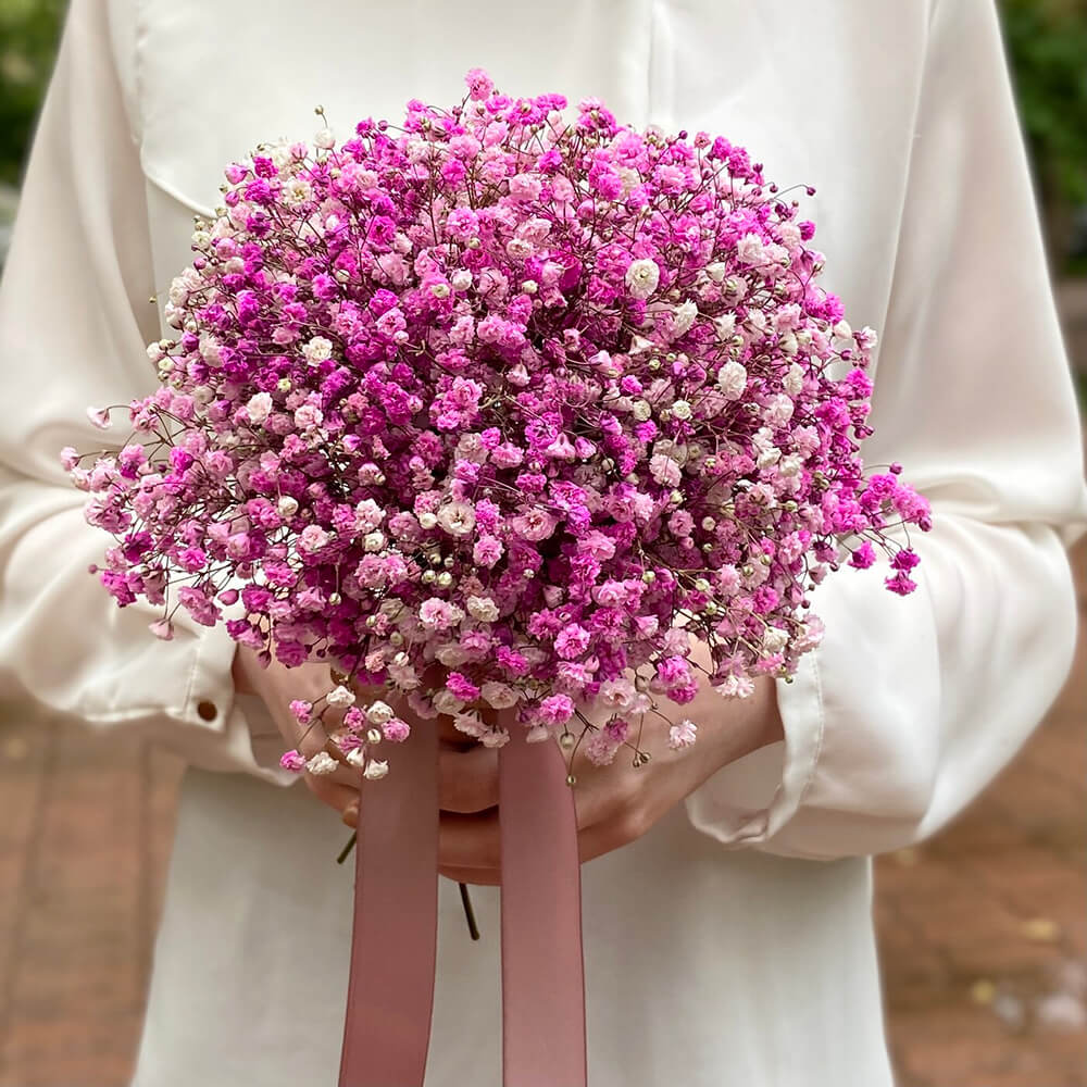 Букет невесты из гипсофил - 11 шт. Букет невесты из гипсофил - 11 шт.