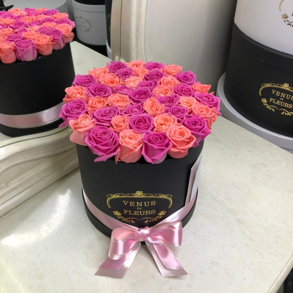 Микс из розовых роз - 29 шт. Микс из розовых роз - 29 шт.