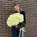 Букет белых роз - 80 см. Букет белых роз - 80 см.