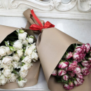 Букет кустовых роз от 9 шт. Букет кустовых роз от 9 шт.