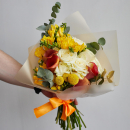 Фрезии с каллами - 35 шт. Фрезии с каллами - 35 шт.