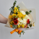 Фрезии с каллами - 35 шт. Фрезии с каллами - 35 шт.