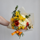 Фрезии с каллами - 35 шт. Фрезии с каллами - 35 шт.