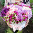 Фрезии с гвоздиками в миксе от 101 шт. Фрезии с гвоздиками в миксе от 101 шт.