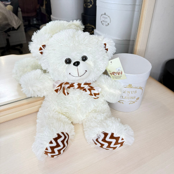 Мишка Макс Молочный - 30 см.