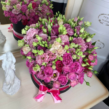 Букет "Малиновый закат" - 51 шт. Букет "Малиновый закат" - 51 шт.