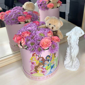 Хризантемы с розами - 15 шт. Хризантемы с розами - 15 шт.