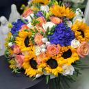 Микс с подсолнухами от 55 шт. Микс с подсолнухами от 55 шт.