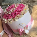 Стильный букет от 51 шт. Стильный букет от 51 шт.